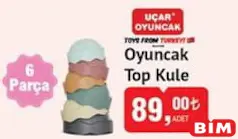 UÇAR OYUNCAK TOP KULE 6 PARÇA